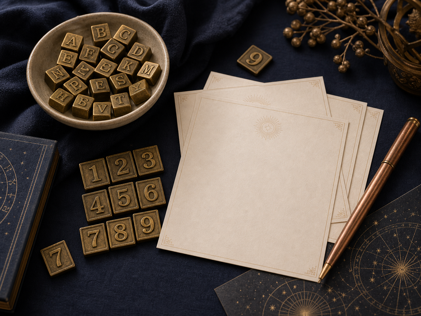 Name numerology notebook